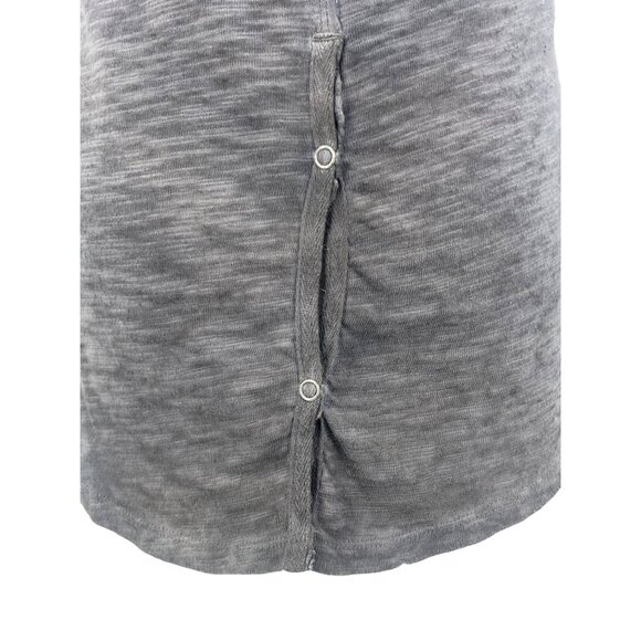 Free People Gray Lace Overlay Sleeveless Top - Picture 11 of 16